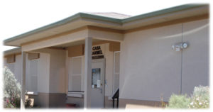 The Casa Carmel Shelter building